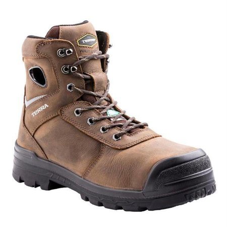 WORKWEAR OUTFITTERS Terra Marshal 6" Comp Toe Boots WP Work Boot Size 13W R4004D